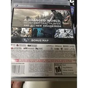 036-017 Call Of Duty: Ghosts Sony PlayStation 3 PS3 Game Combine Shipping Avail