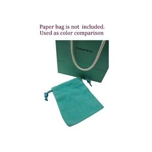 10 Pc 3.9x4.7" Blue Velvet Drawstring Pouch Jewelry Bag Ring Party Wedding Gift