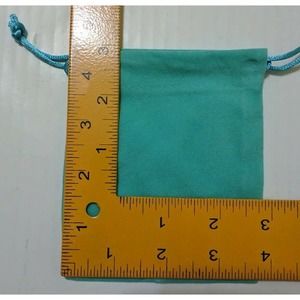 10 Pc 3.9x4.7" Blue Velvet Drawstring Pouch Jewelry Bag Ring Party Wedding Gift