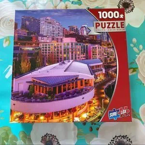 1000 piece puzzle city views sure lox