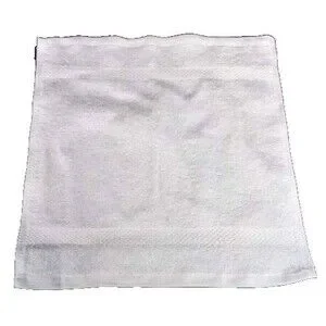 12 Pack Kitchen Dishcloths 12x12 Striped Dish Towels White 100% Cotton