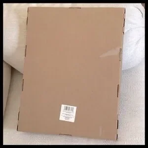 12x16 Metallic Shadow Box Gold Frame & Light Pink Background