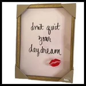 12x16 Metallic Shadow Box Gold Frame & Light Pink Background