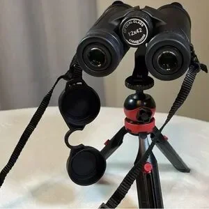 12x42 Powerful HD Binoculars - Black