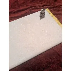 12x9 Quartz Cutting Board. With Putter Mouse Holding Cheese Attachment