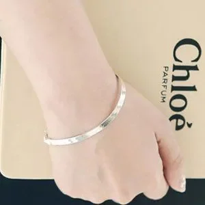 14k Gold 4mm Snake Chain Bracelet/Anklet Sterling Silver