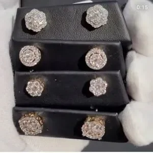 14K VS DIAMOND EARRINGS