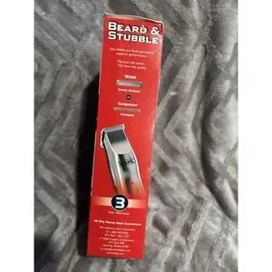 15‎ Piece Cordless Wahl Beard & Stubble Rechargeablet Trimmer