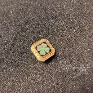 1959 GOLD 4-H PIN 10K Seventh Year Pin Vintage