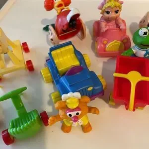 1980’s Vintage McDonald’s Muppets Cars Garden Tools Toys