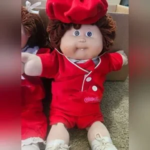 1986 Cabbage Patch Twim Boy And Girl Dolls