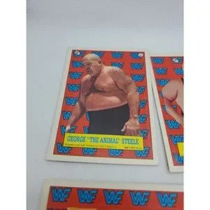 1987 TitanSports WWF LOT OF 12 STICKERS HOGAN Outback Jack Bundy The Animal