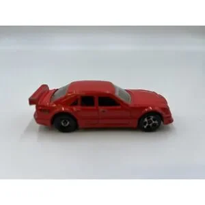 1997 HOT WHEELS MERCEDES BENZ C-CLASS 1:64 RED DIECAST 3" CAR - NICE