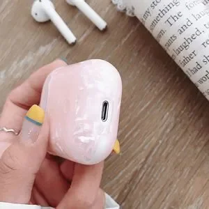 2/$21 Ladies Pink Apple Airpods Pro 3rd Generation Shell