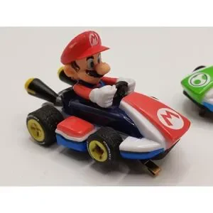 (2) Carerra RC Mini Mario Kart MARIO & YOSHI Cars No Remotes