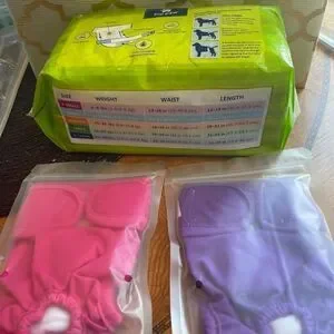 2 DIAPER Covers & Diaper Pack