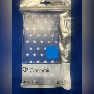 * 2 For $8 CASES * IPhone XS Max Patriotic Case Blue With Stars