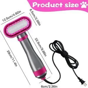 2-in-1 Pet‎ Grooming Hair Blow Dryer With A Hair Comb