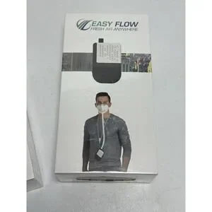 2 New EASY FLOW Personal Air Filtration System Pink / White Sealed Box Fresh