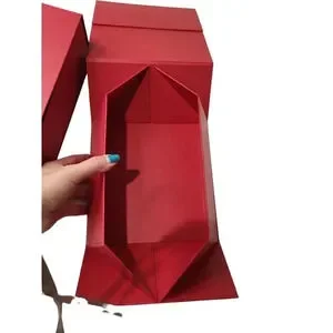 2 New GUCCI Red Magnetic Closure Gift Box