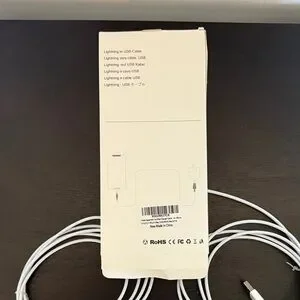 2 NWT Lightning To USB Cable - White