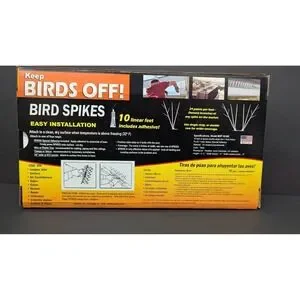 2-pack Bird-X Plastic Bird Spikes