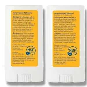 2 Pack Mustela Mineral Sunscreen Stick SPF 50 Baby Kid Face Body 0.6 Oz EX 10/27