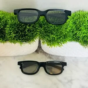 2 Pairs of RealD 3D Glasses