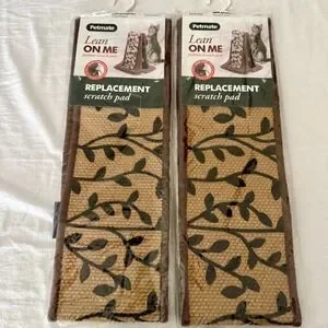 2 Petmate Lean On‎ Me Scratching Post Replacement Scratch Pads Set Of Two