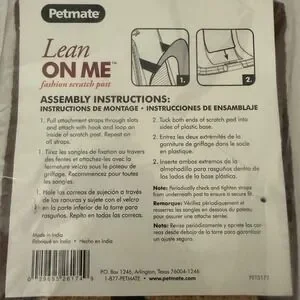 2 Petmate Lean On‎ Me Scratching Post Replacement Scratch Pads Set Of Two