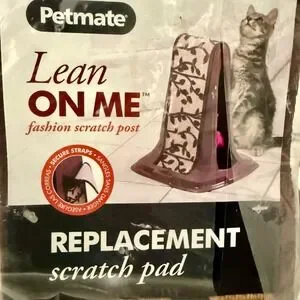 2 Petmate Lean On‎ Me Scratching Post Replacement Scratch Pads Set of Two