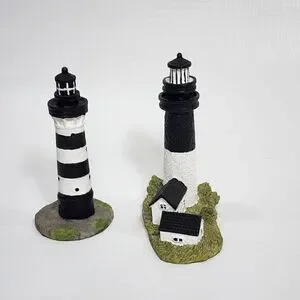 2 Scaasis Originals Pensacola Florida  Miniature Lighthouses
