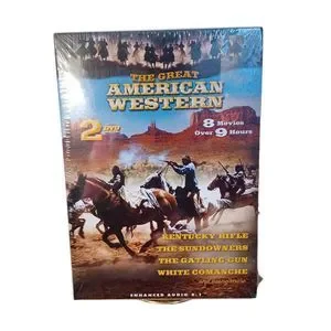 2 Set Bundle-The Great American Western And D-Day Remembered 2-DVDs Each Sealed
