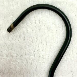 2 Sided Space Saving Metal Belt Hanger Black