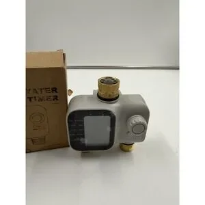 2 Zone Sprinkler Timer With Brass Inlet And Outlet Unistyle Programmable IP55