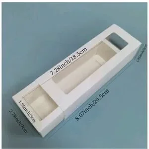 20 Pcs Macaron Boxes For Gift Giving Bakery Candy Box With Clear Window Treat