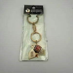 2002 World Cup Fifa Korea Japan Key Chain Officially Licensed New In Package‎