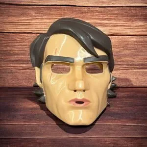 2007 Star Wars Boys Anakin Skywalker Plastic Mask Cosplay Rubies Scar