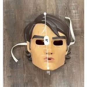 2007 Star Wars Boys Anakin Skywalker Plastic Mask Cosplay Rubies Scar