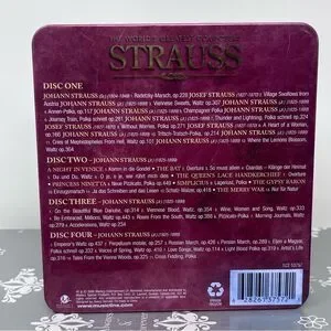 2008 Strauss Collector's Edition World’s Greatest Composers 4 Disk Set