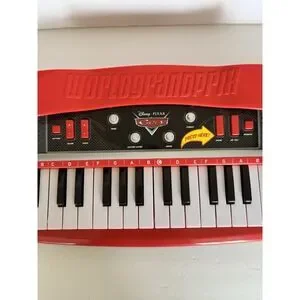 2012 First Act Disney Pixar Cars Racin Rhythms Keyboard Piano TESTED