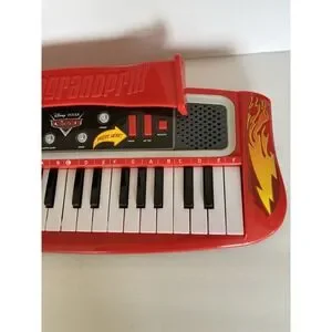 2012 First Act Disney Pixar Cars Racin Rhythms Keyboard Piano TESTED