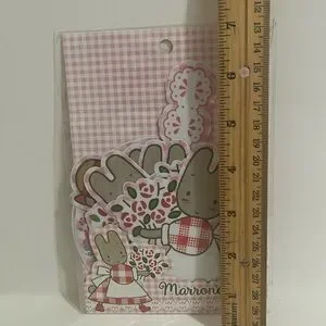 2018 Marron Cream Large Sticker Set
