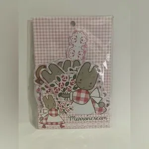 2018 Marron Cream Large Sticker Set