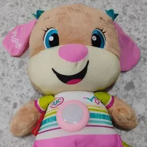 2020 Fisher-Price Laugh & Learn So Big Sis Large Musical Plush Puppy — Lights &
