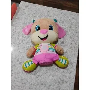 2020 Fisher-Price Laugh & Learn So Big Sis Large Musical Plush Puppy — Lights &