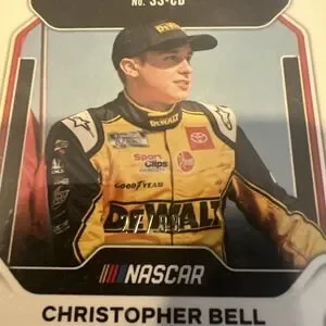 2022 Prizm Racing Christopher Bell Spotlight Signatures Auto /99 SS-CB
