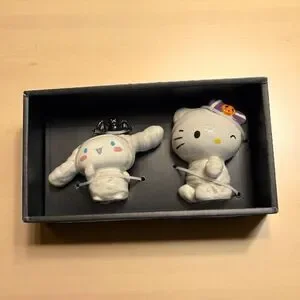 2025 Blue Sky Hello Kitty & Cinnamoroll Halloween Salt & Pepper Shakers