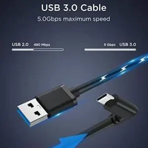 20ft Link Cable for Oculus Quest 2 VR Type C-A PC Gaming & Charging Cord Charger