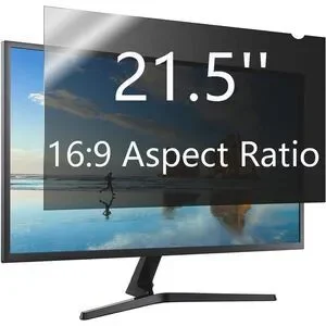 21.5 Inch Privacy Screen for Monitor for‎ Widescreen Monitor - Anti Glare - Blue